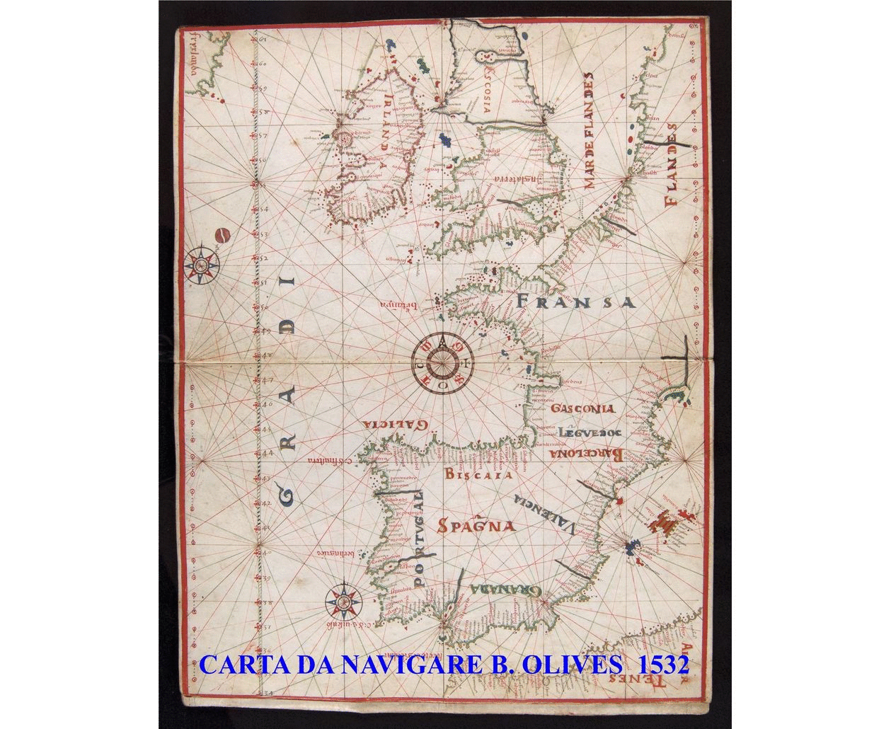 Mappe antiche mediterraneo